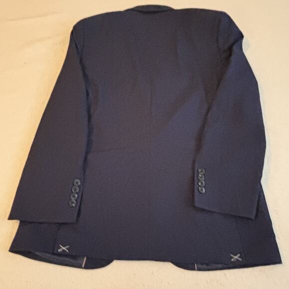 Nautica Mens Modern Fit Sport Coat 38 Regular Navy - Picture 2 of 13